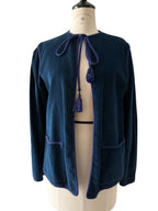 Saint Laurent 1977 Runway blue jacket