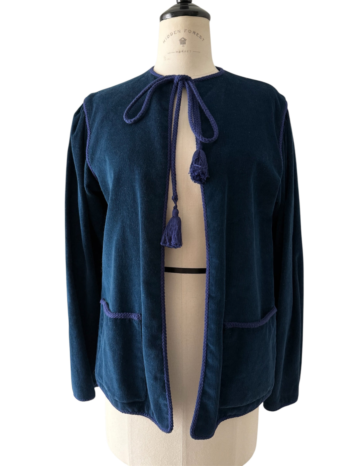 Saint Laurent 1977 Runway blue jacket