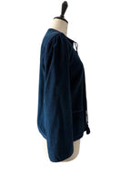 Saint Laurent 1977 Runway blue jacket
