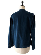 Saint Laurent 1977 Runway blue jacket