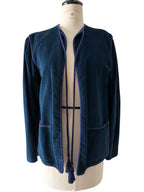 Saint Laurent 1977 Runway blue jacket