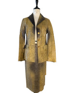 Roberto Cavalli FW 2000 Runway leather set
