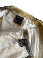 Roberto Cavalli FW 2000 Runway leather set