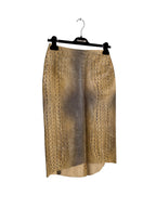 Roberto Cavalli FW 2000 Runway leather set