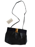 Ferragamo blue shoulder bag 90s