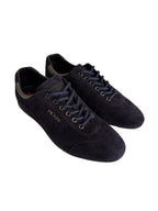 Prada navy suede sneakers vintage