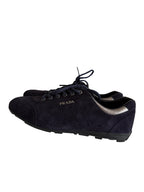 Prada navy suede sneakers vintage