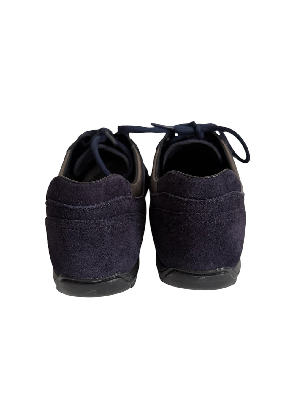 Prada navy suede sneakers vintage
