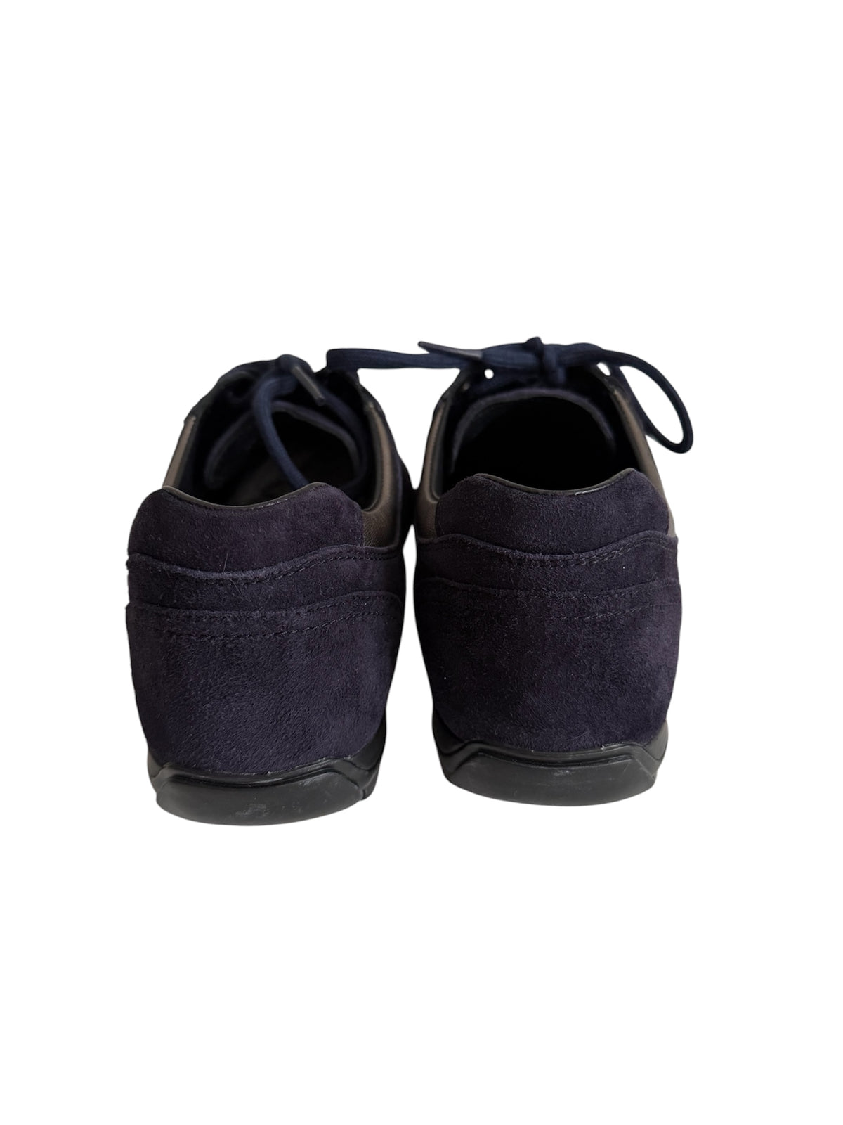 Prada navy suede sneakers vintage
