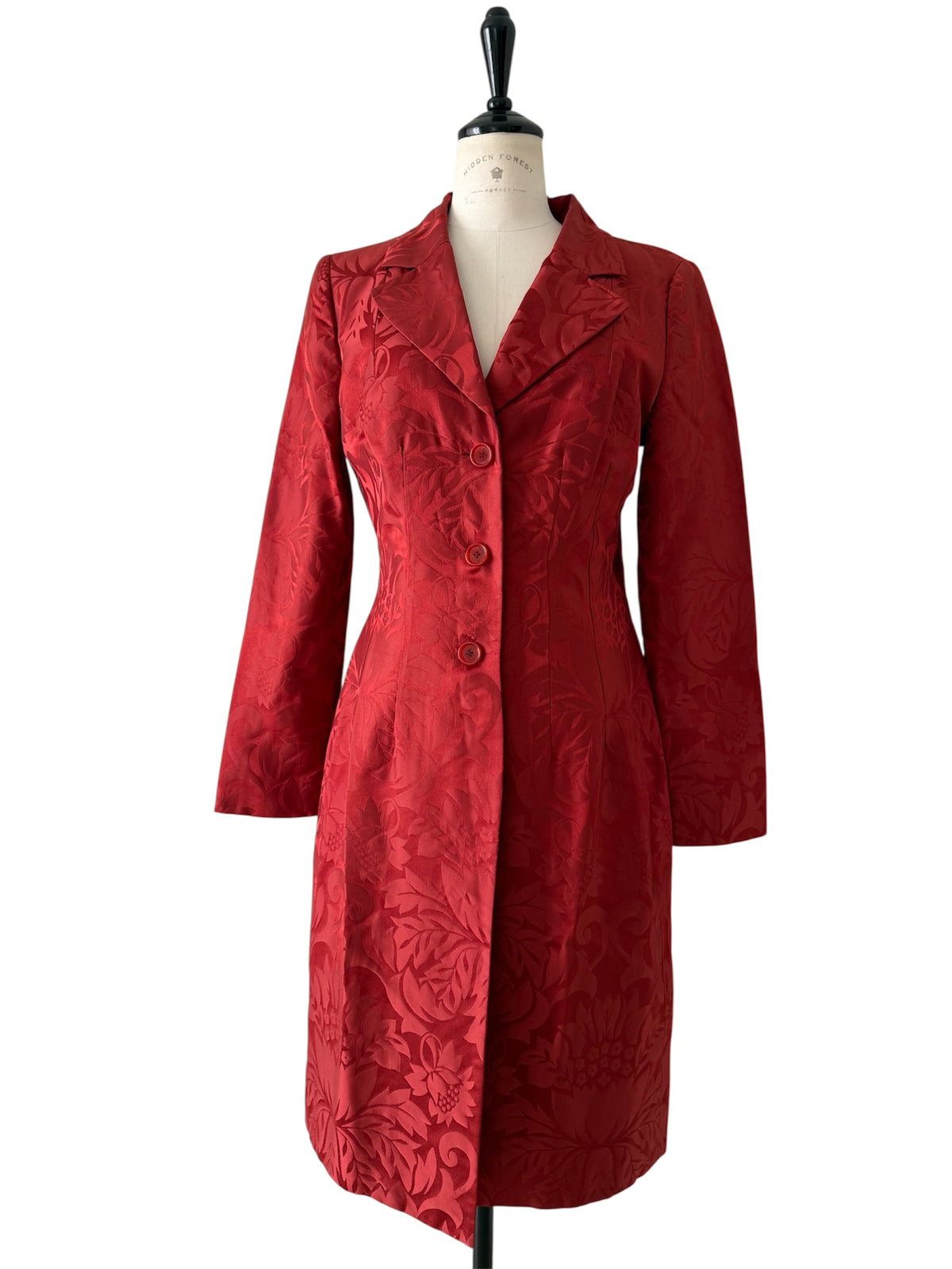Dolce & Gabbana FW 1997 Runway red coat