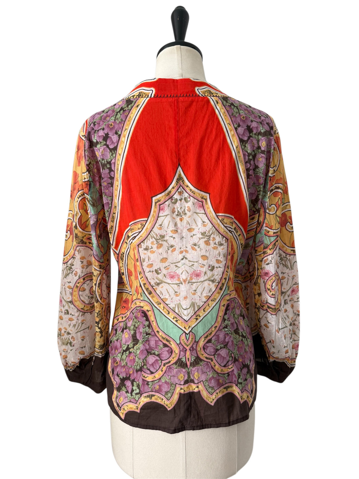 Roberto Cavalli SS 2008 multicolor shirt