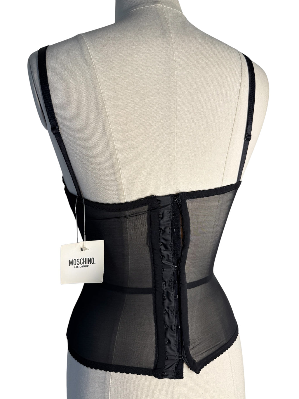 Moschino lingerie embroidered