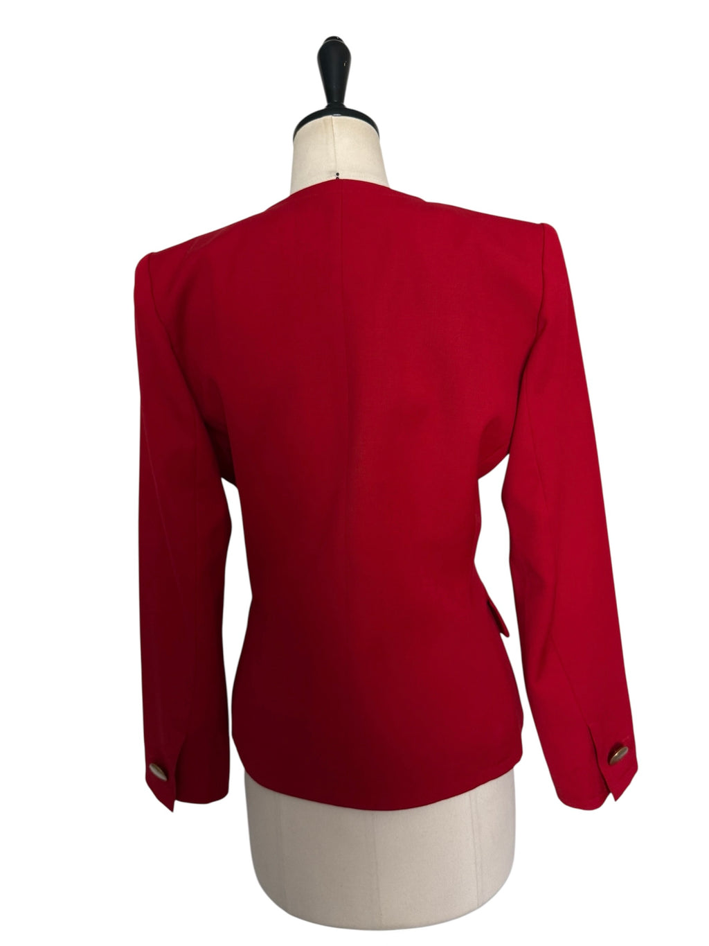 Yves Saint Laurent red blazer 90s