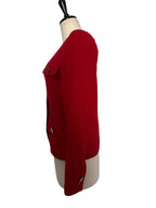 Yves Saint Laurent red blazer 90s