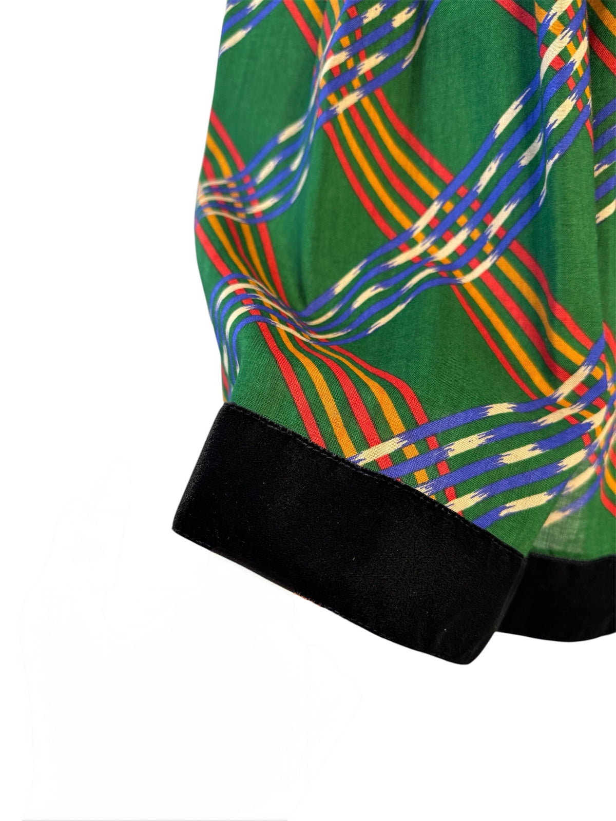 Saint Laurent 1970 1980 long wool skirt