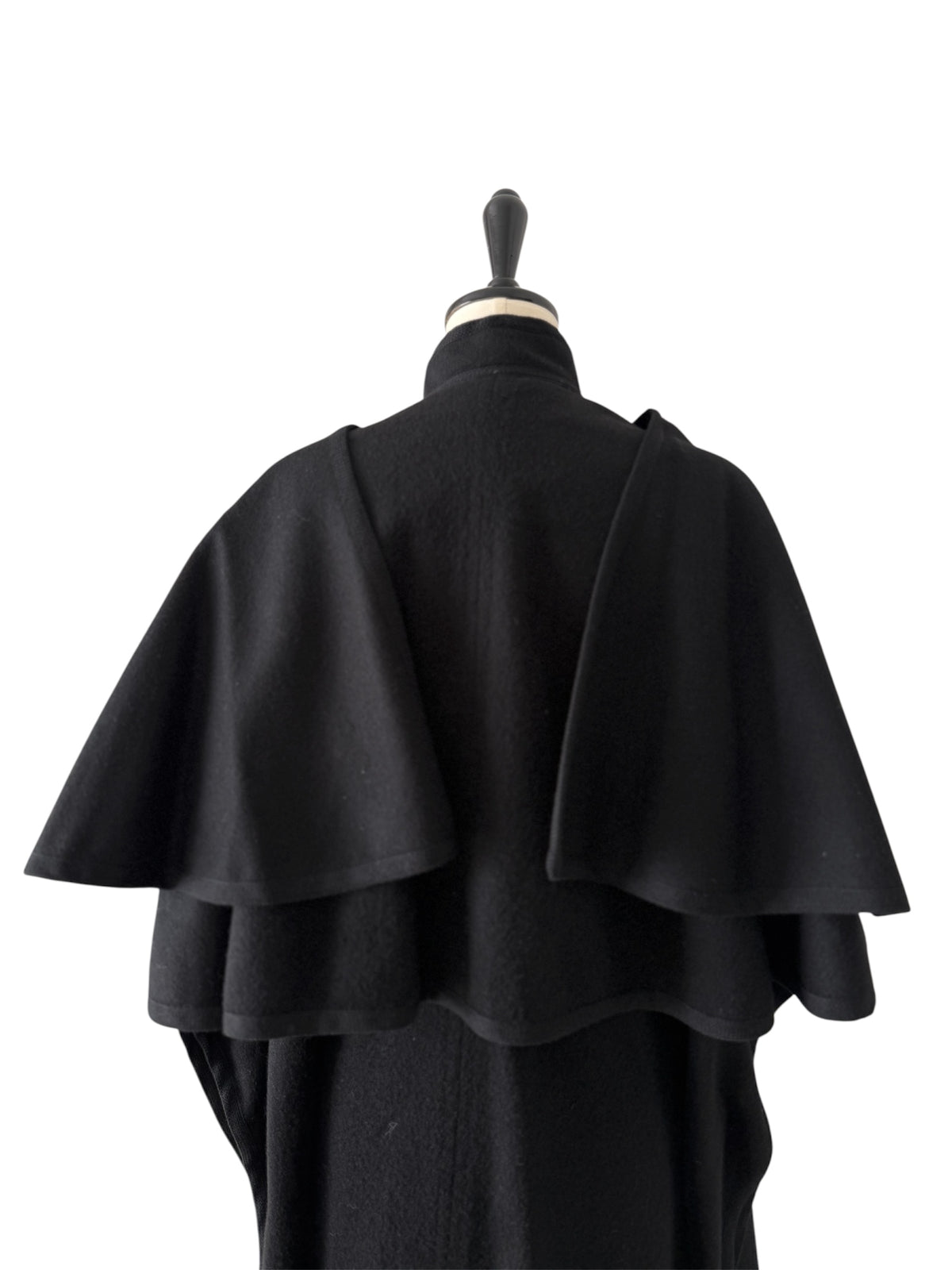 Rare Saint Laurent 1970 Wool "Gendarme" Cape