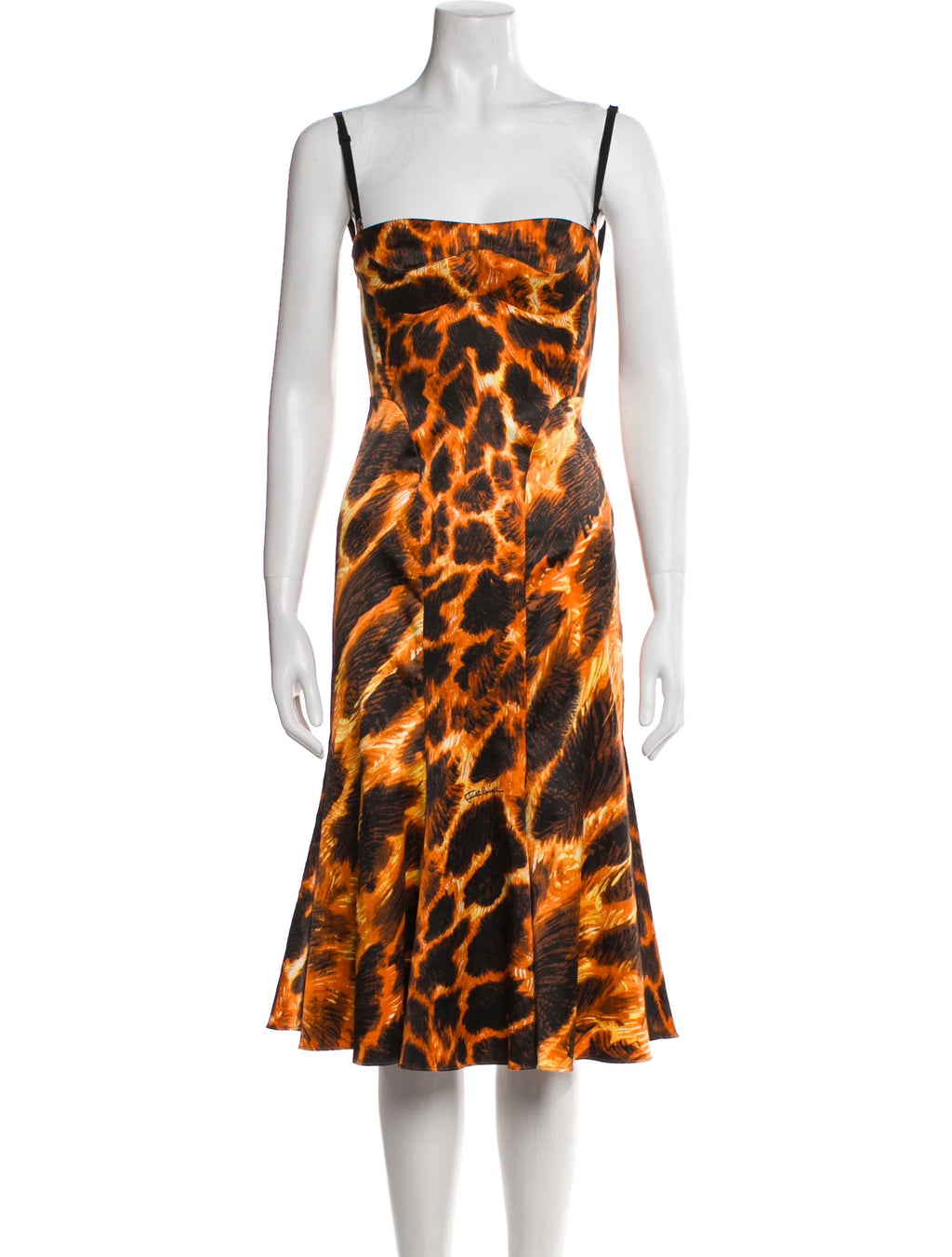 Just Cavalli S/S 2008 knee-length Leo dress