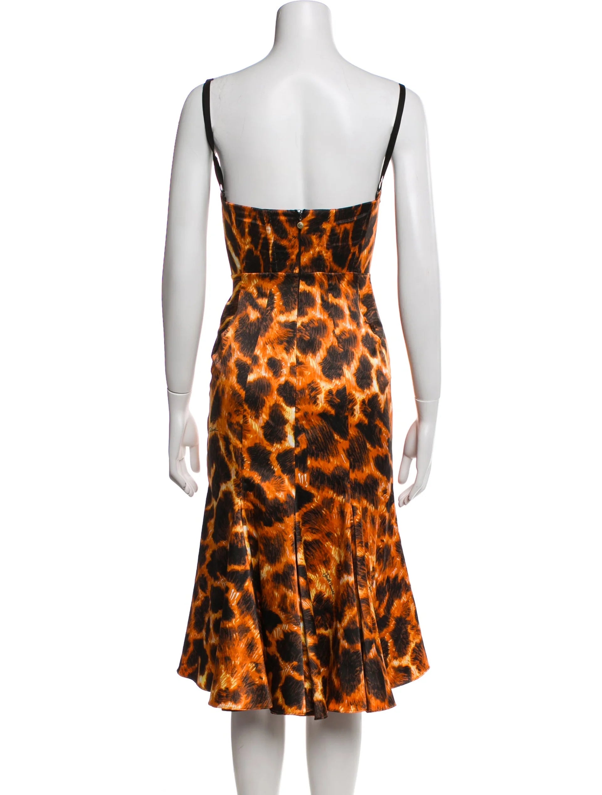 Just Cavalli S/S 2008 knee-length Leo dress