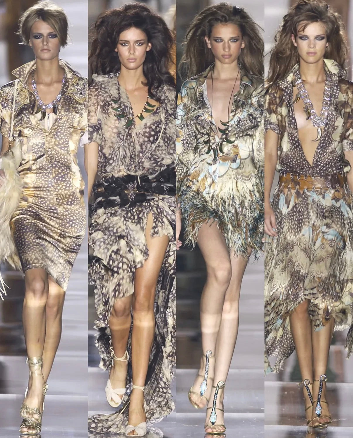Roberto Cavalli S/S 2004 Runway dress