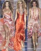 Roberto Cavalli S/S 2004 silk set