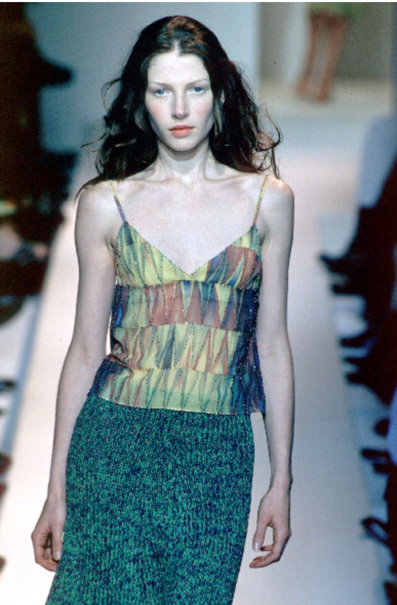 Iceberg Iceberg SS 1999 multicolor silk pochette Pochette Emilia Archive Vintage