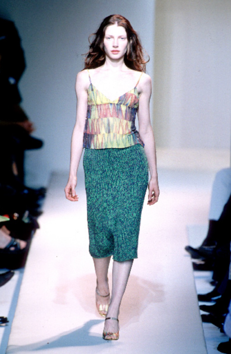 Iceberg Iceberg SS 1999 multicolor silk pochette Pochette Emilia Archive Vintage
