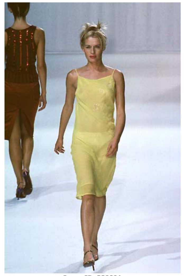Iceberg S/S 1998 Runway dress