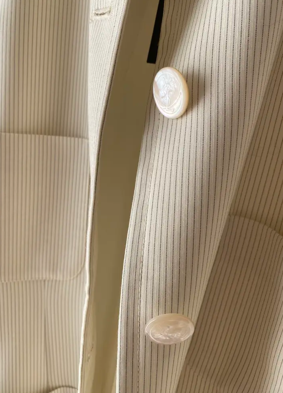 Yves Saint Laurent 80s suit