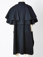 Rare Saint Laurent 1970 Wool "Gendarme" Cape