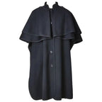Rare Saint Laurent 1970 Wool "Gendarme" Cape