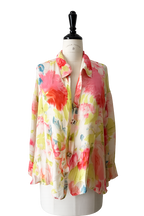 Roberto Cavalli SS 2000 silk floral shirt