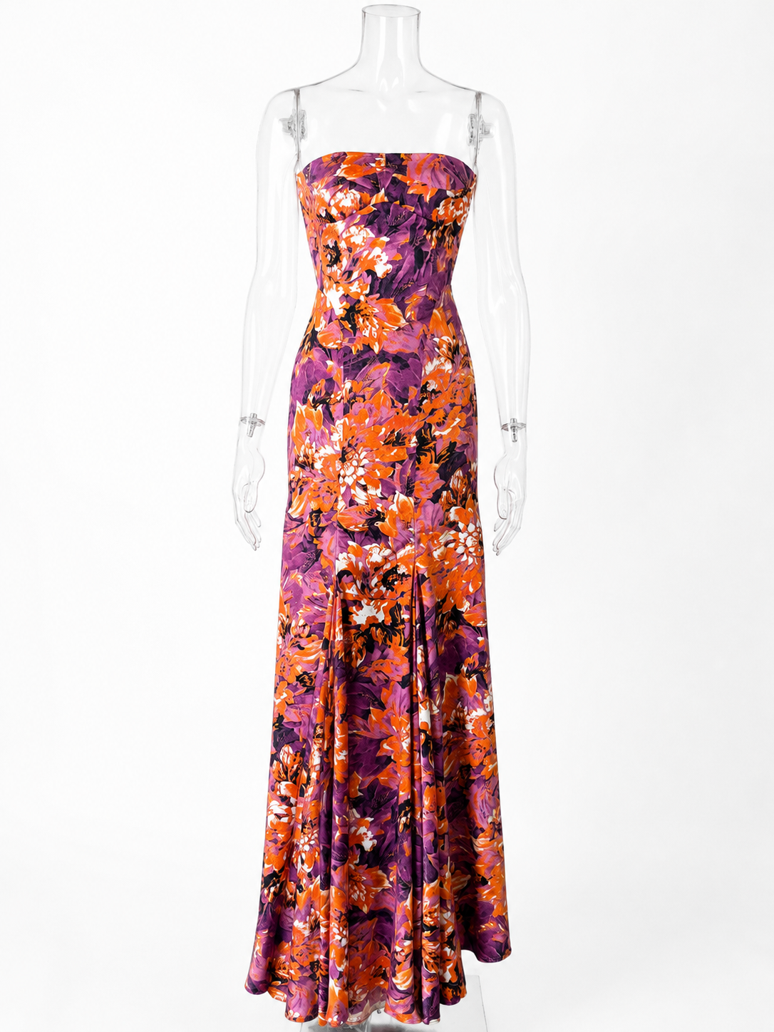 Just Cavalli mermaid multicolore maxi dress early 2000s