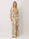 Roberto Cavalli SS 2007 Silk suit blouse and long skirt