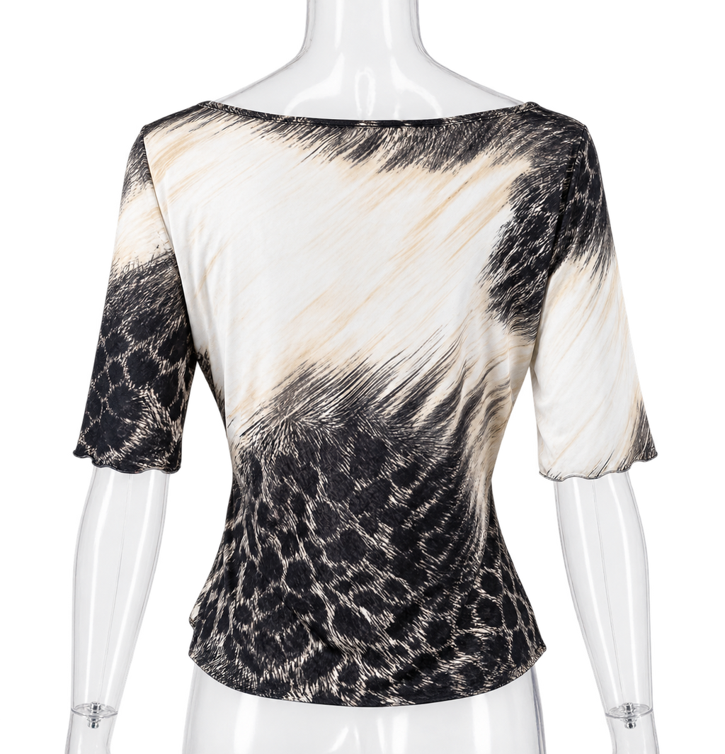 Class Roberto Cavalli set full look early 2000s