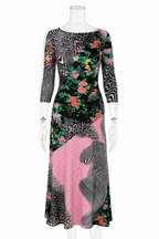 Class Roberto Cavalli midi length vintage dress 2000s