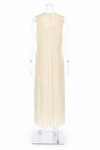 Cerruti 1881 SS 1997 Runway silk beaded embroidered dress