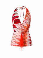 Roberto Cavalli S/S 2004 silk set
