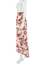 Rare Dolce & Gabbana SS 1997 Runway floral silk print long skirt