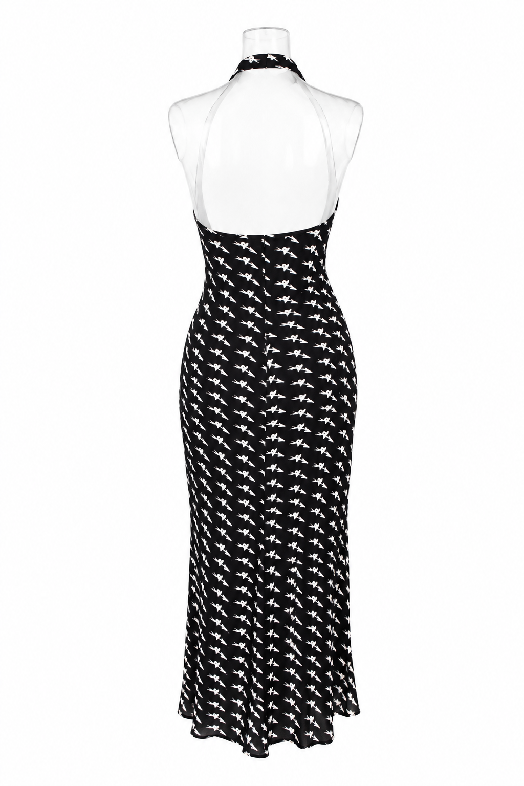 Ungaro midi "fall in love" black dress