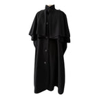 Rare Saint Laurent 1970 Wool "Gendarme" Cape