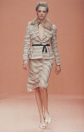 Rare Prada Runway full look FW 2000 wool tailleur set