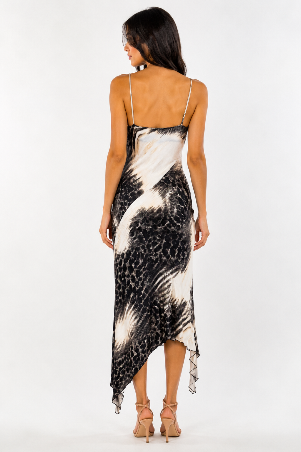 Class Cavalli 2000s asymmetric dress