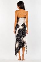 Class Cavalli 2000s asymmetric dress