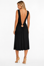 Gianfranco Ferré black 2000s dress