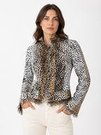 Roberto Cavalli SS 2005 leopard print cotton jacket