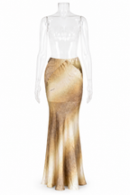 Roberto Cavalli SS 2002 silk set snake print