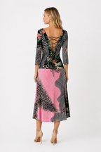Class Roberto Cavalli midi length vintage dress 2000s