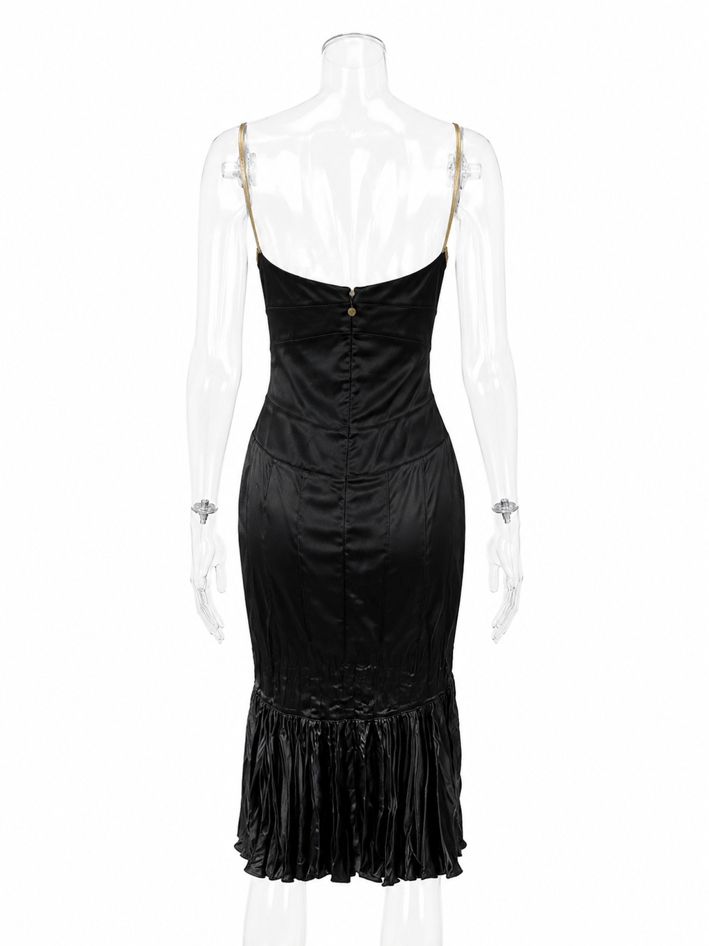 Just Cavalli FW 2005 black dress under the knee