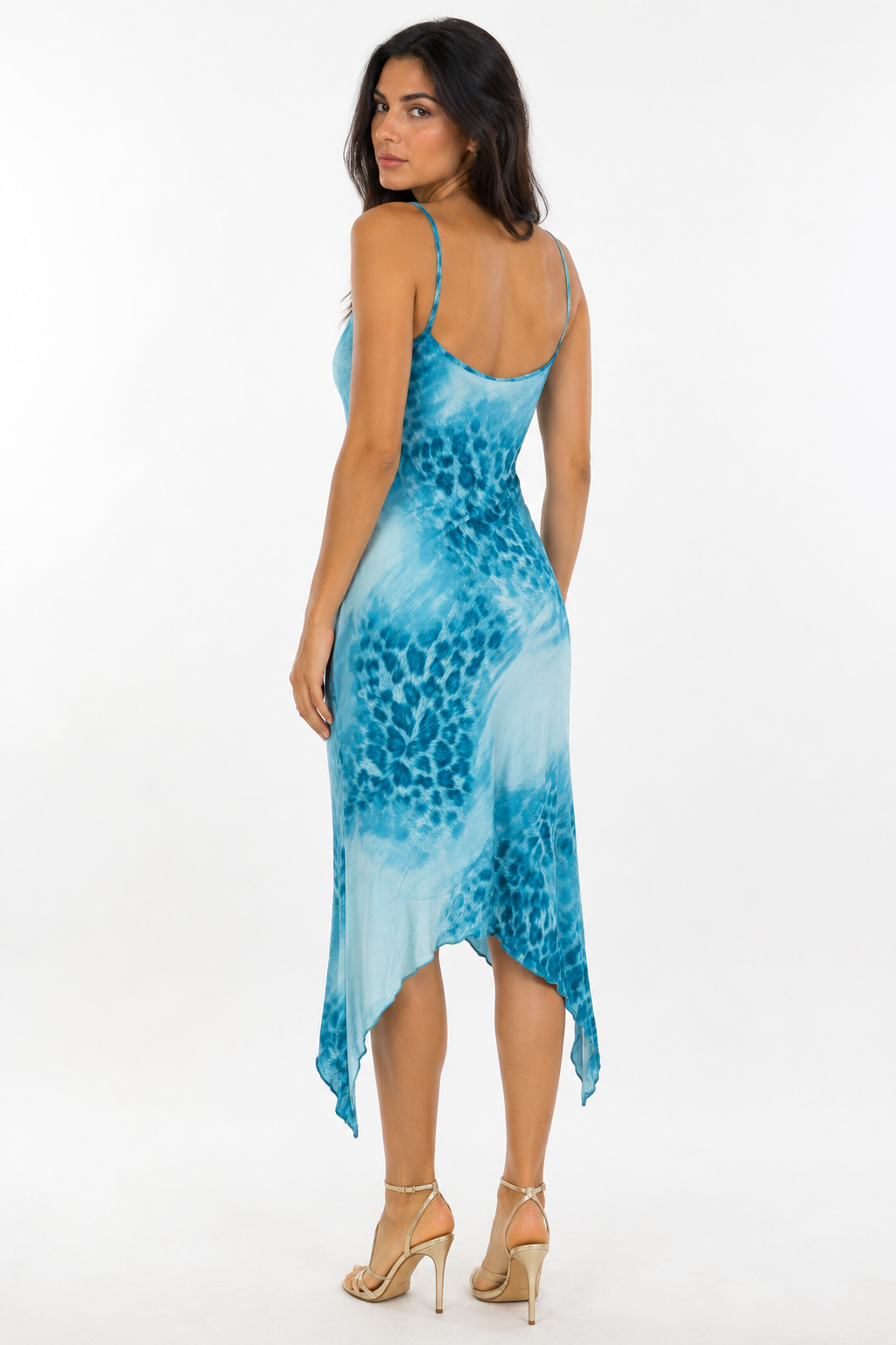 Class Cavalli asymmetric dress 2000s