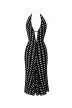 Ungaro midi "fall in love" black dress